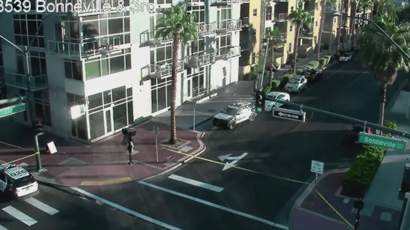Las Vegas police detain man after reported downtown shooting; no victims found