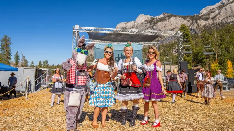 Lee Canyon debuts first-ever Oktoberfest, drawing about 4,000 people