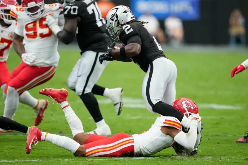 Raiders injuries: Ashton Jeanty's bothersome ankle is a concern