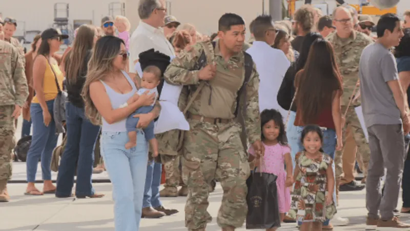 Nevada Air Guard High Rollers welcomed home after Middle East deployment