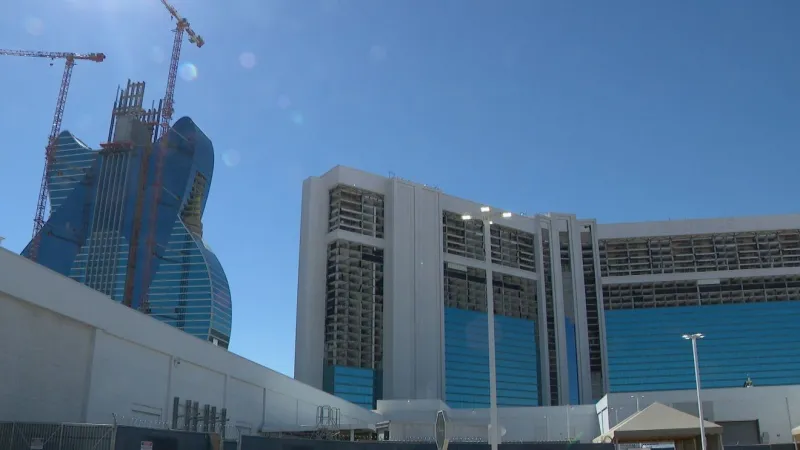 Work resumes at Hard Rock Las Vegas site day after evacuation over 'vague threat'