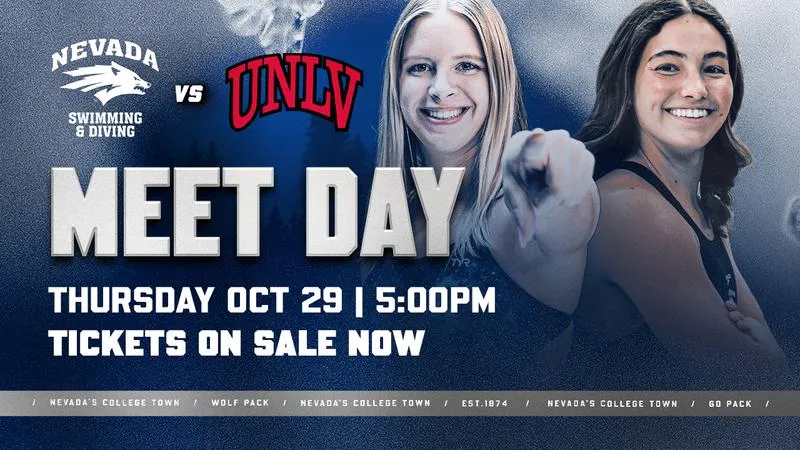 Nevada Swimming and Diving hosts UNLV with VIP Ticket Experience