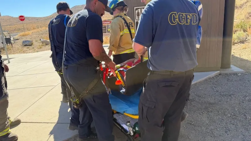 Carson City firefighters rescue injured hiker on Kings Canyon Trail