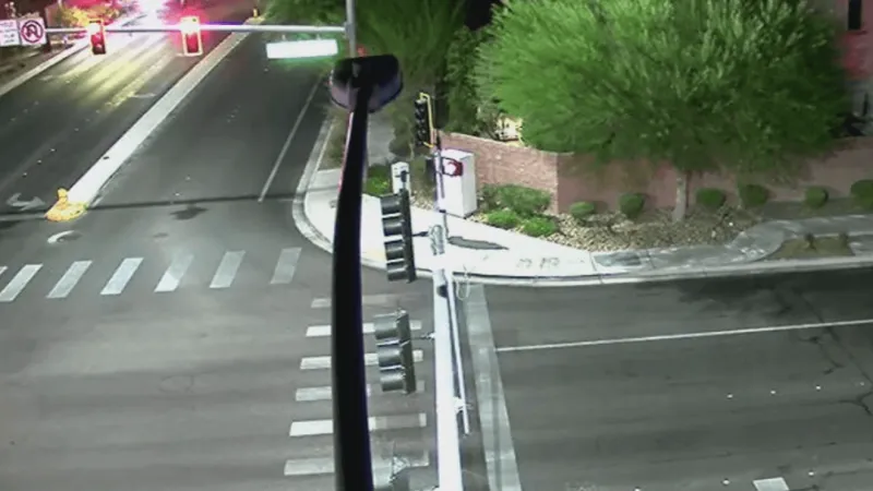 Las Vegas police investigate fatal crash Russell Road at Torrey Pines Drive