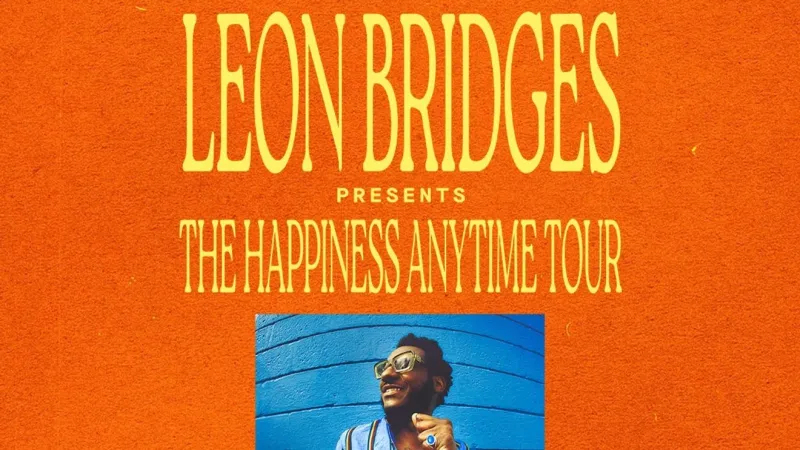 Leon Bridges announces Happiness Anytime Tour, kicking off April 7 in Las Vegas