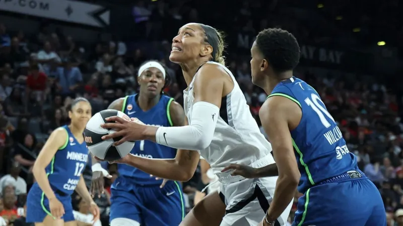 Aces star A'ja Wilson wins fifth WNBA MVP award