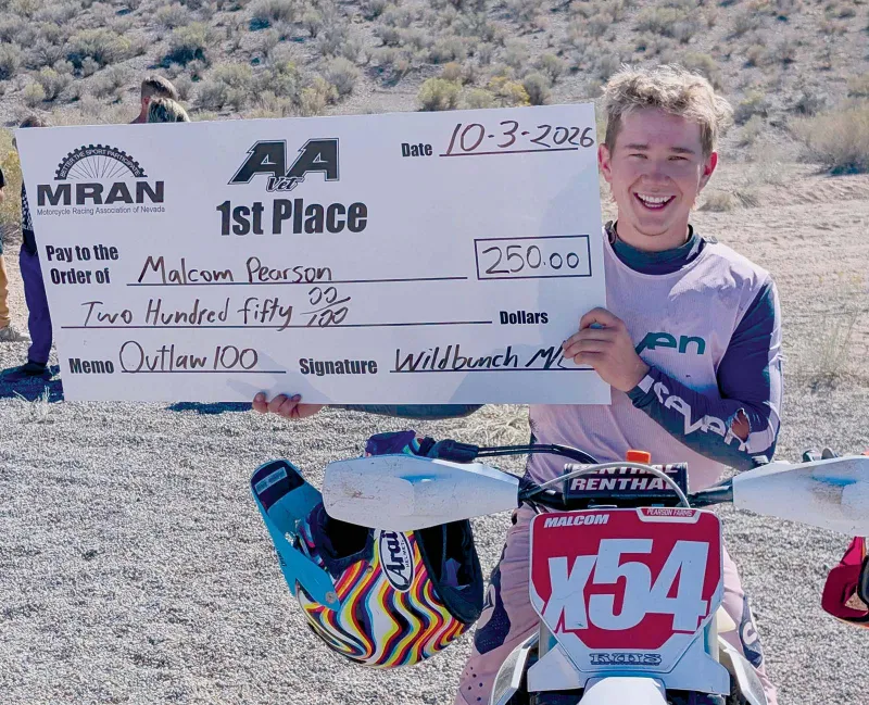 Pearson takes overall wins in Panaca and Delamar desert races