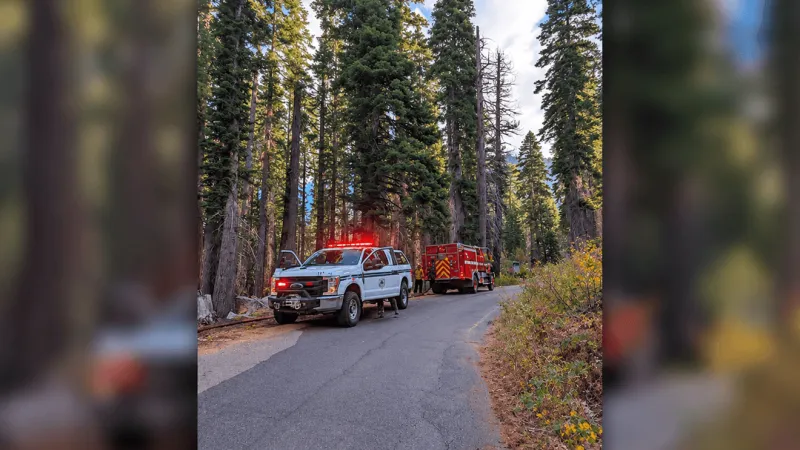 Forward progress stopped on Upper Fire near South Lake Tahoe
