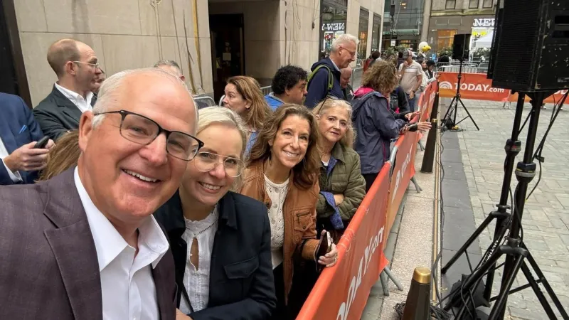 Joe Hart celebrated with other Edward R. Murrow Award winners at Today show in NYC