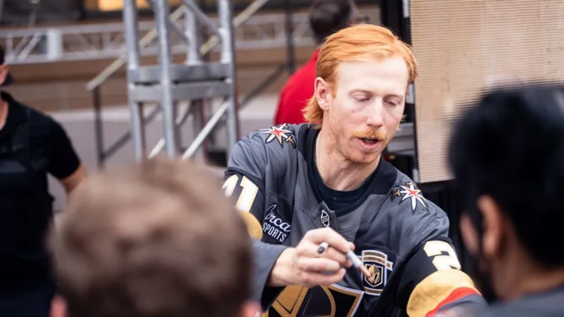 Vegas Golden Knights celebrate season 10 with fans at Fan Fest