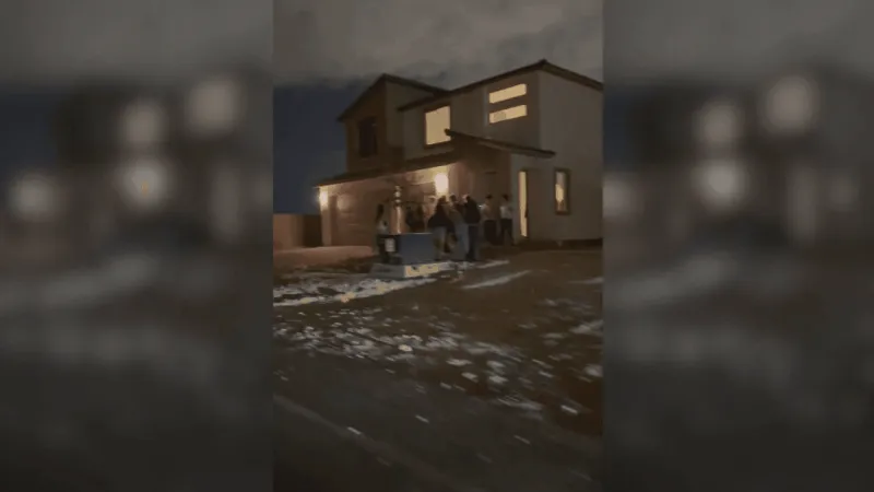 Teens accused of throwing parties inside vacant Las Vegas homes, leaving extensive damage