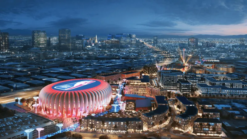 Las Vegas leaders weigh Area15 proposal as NBA arena site competition heats up