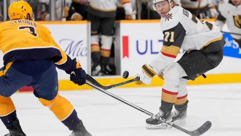 William Karlsson has go-ahead goal & Golden Knights beat Predators 5-2 for 3-1 road record