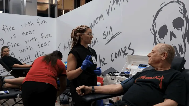 Red Cross doubles goal for Metallica blood donation experience in Las Vegas