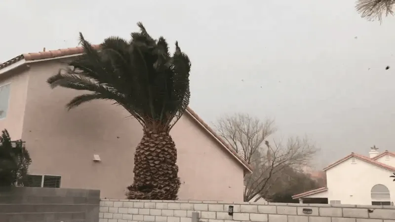 Las Vegas valley gets 2-day dust advisory for windy weather