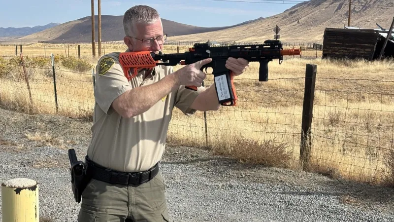 Sierra Valley ranchers just over Nevada border, get nonlethal launchers to haze wolves