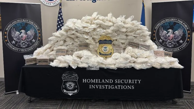 Illegal migrant arrested in Nevada was found with over 700 pounds of fentanyl and meth