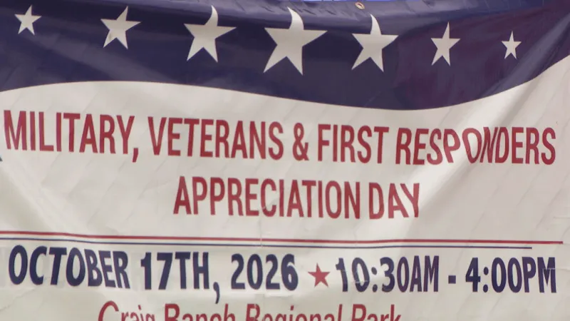 Las Vegas honors military, veterans and first responders at appreciation day in park