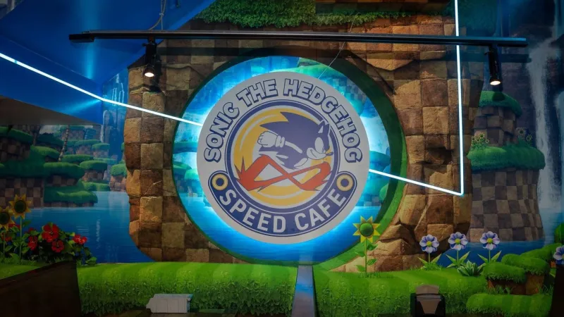 Sonic the Hedgehog Speed Cafe pop-up opens in Las Vegas Chinatown