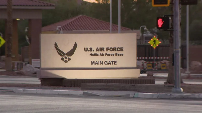 Nellis Air Force Base: Service member dies after rappelling fall at a UT San Antonio game