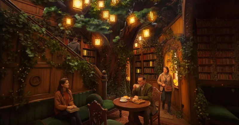 Coming soon to L.A.: Your new favorite bookshop is a mystical cocktail bar with a dragon