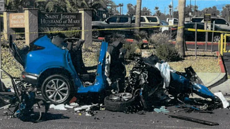 Alleged wrong-way driver looked 'crazed' before Las Vegas crash: arrest report