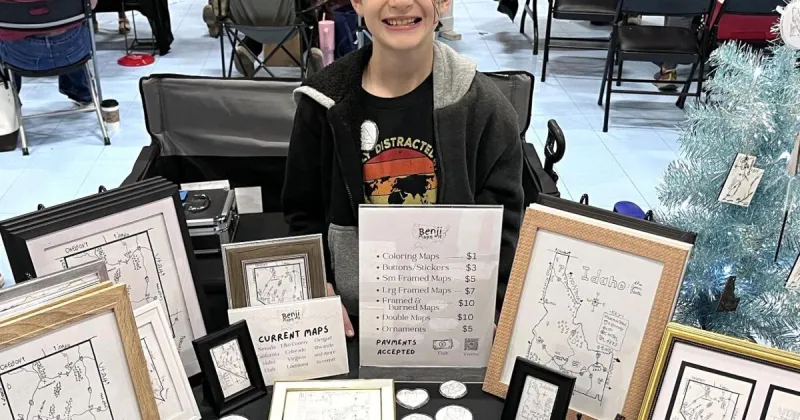 Meet Benji Maps It: Elko boy turns love of maps into a growing business
