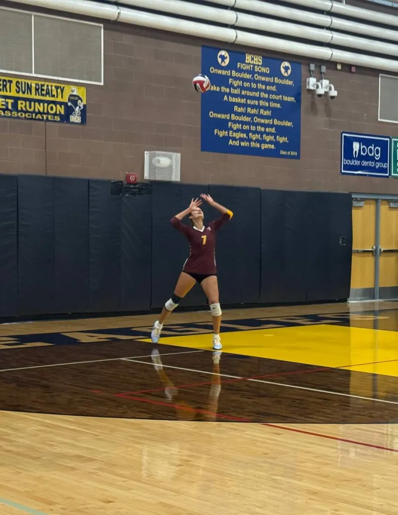 Pahrump Valley girls volleyball heads into playoffs after split finish