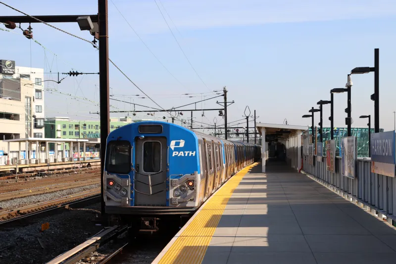 Is PATH service back running after this morning's chaotic train fire?