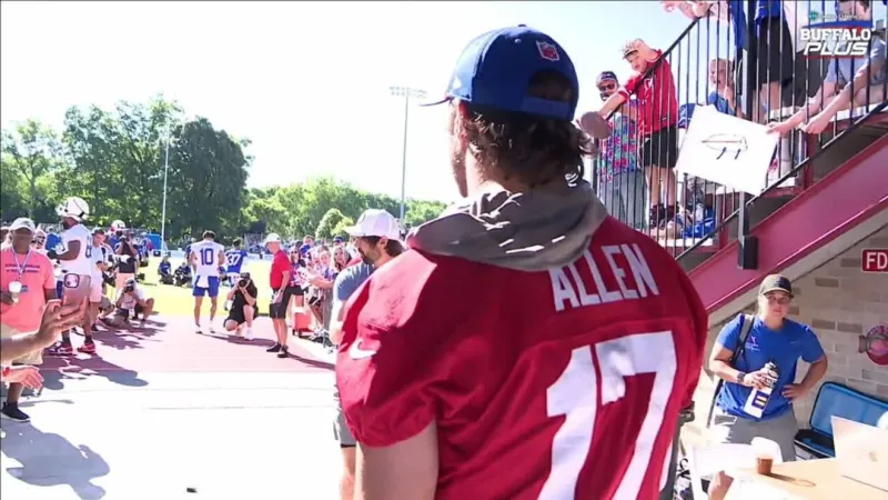 Josh Allen, Bills welcome being under 'Hard Knocks' spotlight as training camp begins
