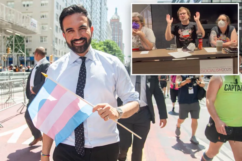 DSA leader brags he helped pen Zohran Mamdani's radical trans rights platform - which includes tax-subsidized surgeries