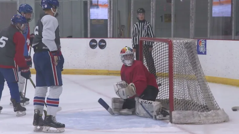 Rochester Ice Center hosts Kyle's SlapShot Challenge for Golisano Children's Hospital