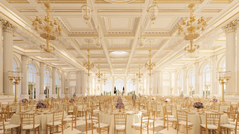 The White House Ballroom - Save Us the Waltz