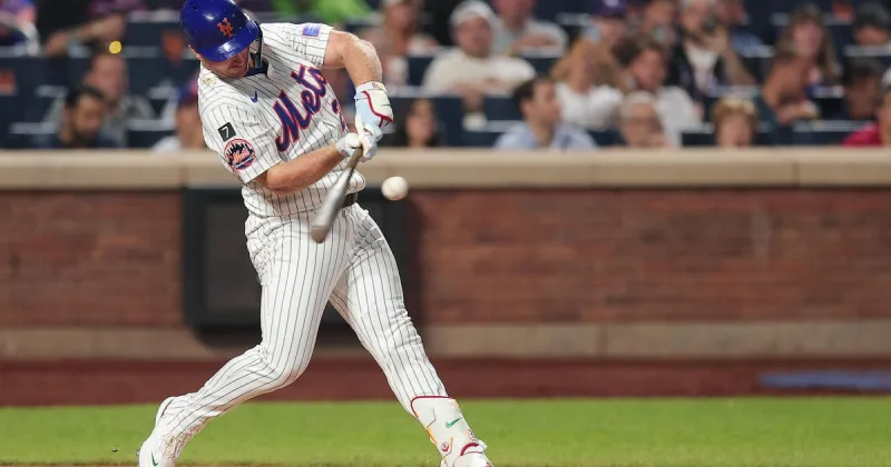 Pete Alonso pulls within 1 homer of Darryl Strawberry's franchise record, but Mets fall to Guardians in 10