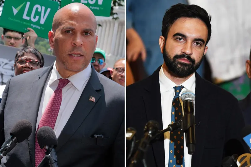 Cory Booker refuses to endorse Zohran Mamdani for NYC mayor- while blasting 'defund the police' movement