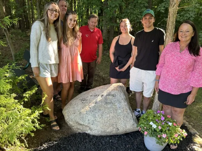 Camp Gross honors Forbes in ceremony