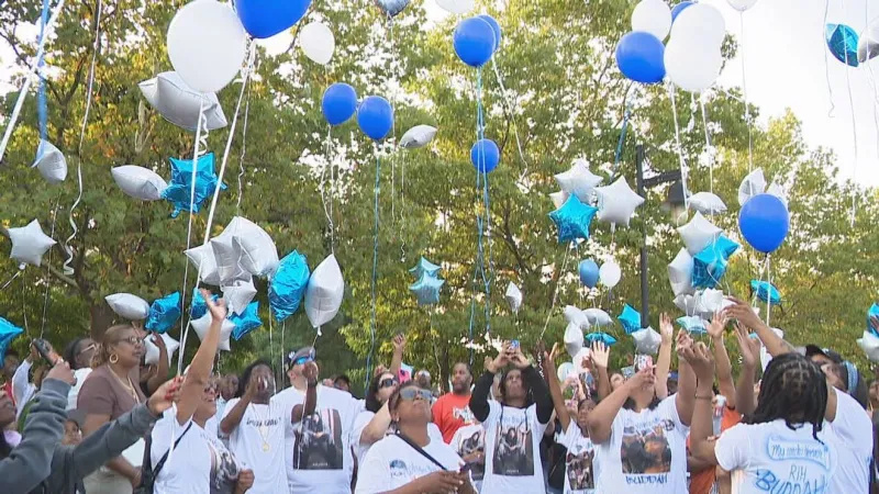 GALLERY: Vigil and balloon release held for Wegmans warehouse shooting victim
