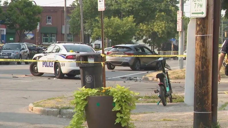 Man riding scooter killed in Dewey Avenue crash
