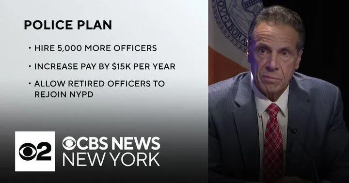 Andrew Cuomo offers major incentives to NYPD as NYC mayor's race turns into a punch-fest