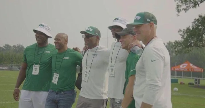 Jets alums from the 1990s show up at camp, say Aaron Glenn has team going in right direction