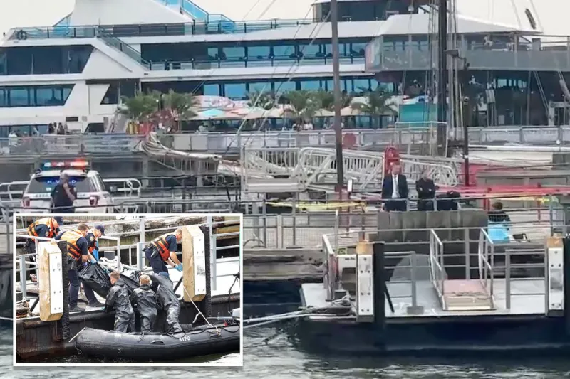 Woman's body pulled from water near NYC's South Street Seaport