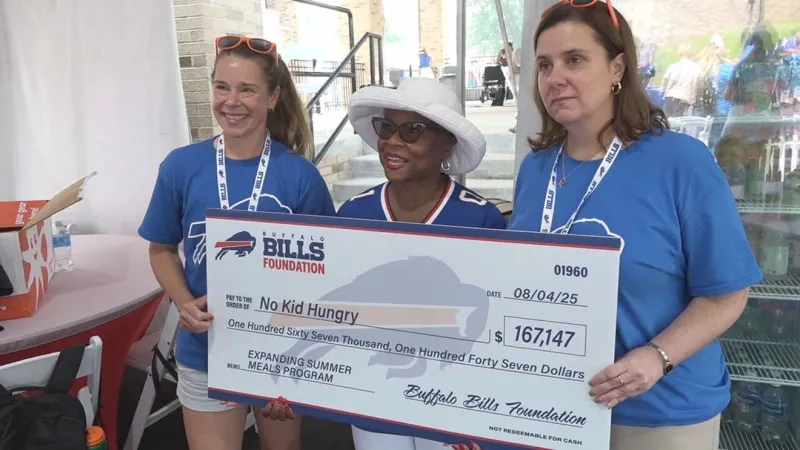Buffalo Bills Foundation donates $167K to fund summer meals for local kids