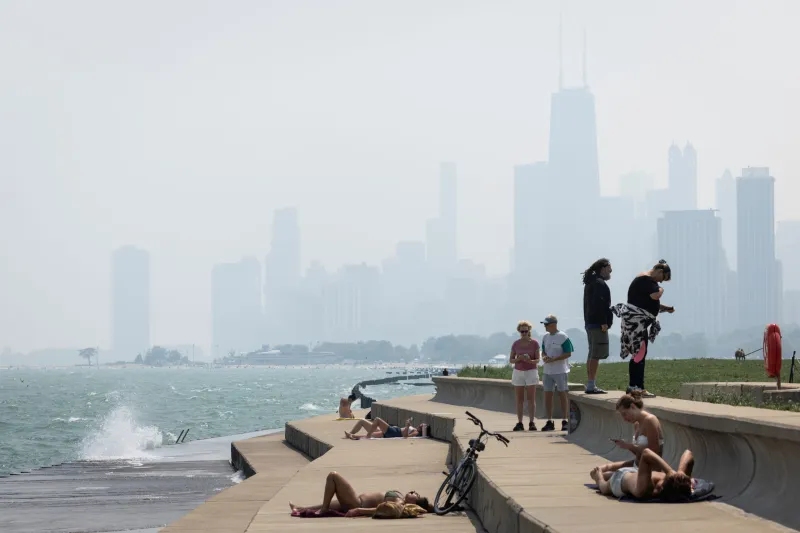 Wisconsin Lawmaker Urges Trump To Pressure Canada in Trade Talks Over Runaway Wildfires Soiling America's Summer Skies