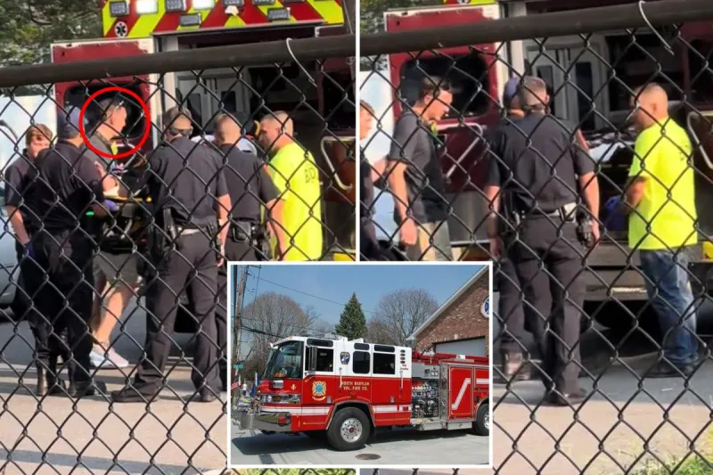 Long Island fire chief Peter Alt caught cursing, yelling at distressed 10-year-old as she's placed in ambulance: 'Shut the f--k up'