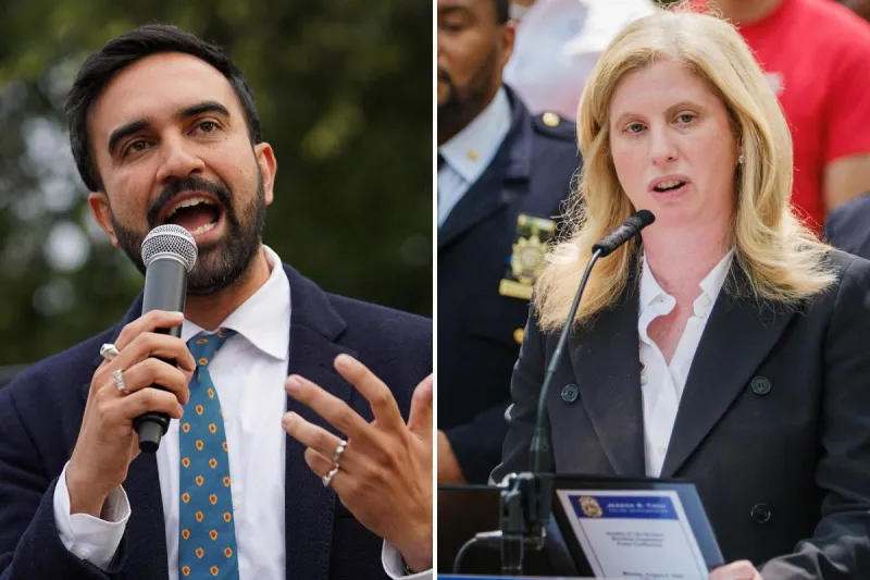 Zohran Mamdani praises NYPD Commish Tisch's crime record but won't commit to keeping her if elected --- and defends previous silence on slain cops