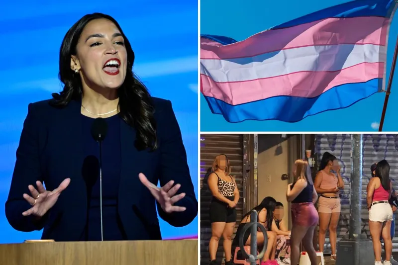 AOC blasted for ignoring crime-plagued strip in her district while pushing 'X' gender option in newsletter