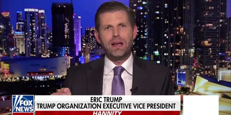 AOC ran these people out like 'absolute dogs,' Eric Trump says