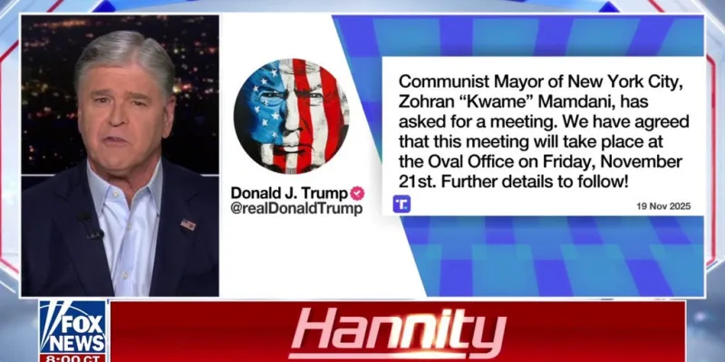 BREAKING: Trump to meet with NYC mayor-elect Zohran Mamdani