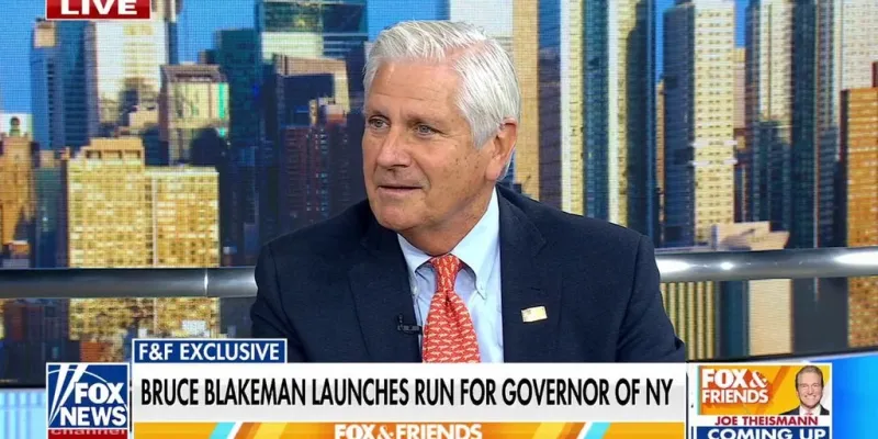 Bruce Blakeman launches bid for NY Governor