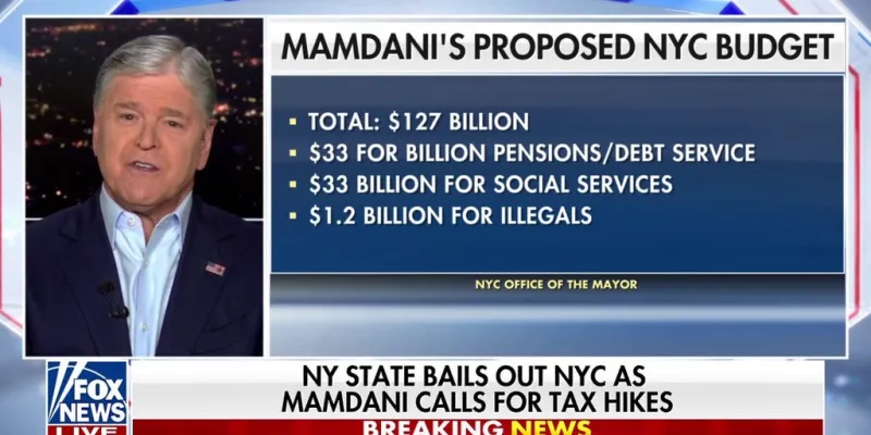 Mamdani is finding out the hard way his city is spending way beyond their means: Hannity